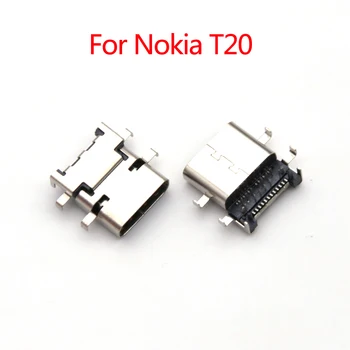 1-10 Шт. Новый разъем Type-C Для Nokia T20 Разъем Постоянного тока USB Type-C Порт для зарядки USB-док-станция для зарядки
