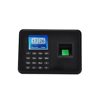 2,4-дюймовый ЖК-экран, интеллектуальный биометрический сканер отпечатков пальцев, пароль, регистратор посещаемости, 5 В, регистратор посещаемости