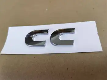 20X ABS CC 3D наклейка с буквенным логотипом автомобиля Наклейка на заднюю дверь багажника наклейка на заднюю панель автомобиля Наклейка для укладки Аксессуаров