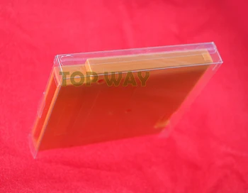 30 шт. Высококачественный Прозрачный пластиковый чехол для защиты игровых карт для домашних животных для замены игровых коробок для картриджей NES