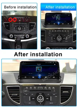 6G 128GB Для Honda CRV 2012-2016 Android Автомобильный GPS Навигатор Мультимедийный Плеер Радио Carplay Джойстик Bluetooth Головное Устройство IPS DVD