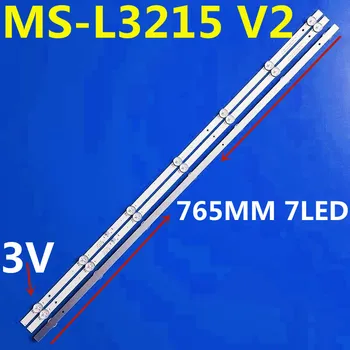 763 ММ светодиодная лента подсветки 7 ламп F40D7300C MS-L3215 V2 MS-L3044 V2 CRH-ZG40G5SP30300703913REV1.0