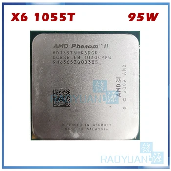 AMD Phenom X6 1055T X6-1055T Шестиядерный процессор с частотой 2,8 ГГц HDT55TWFK6DGR 95 Вт Разъем AM3 938pin