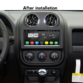 Android 11 Автомобильный Мультимедийный Радиоприемник Для Jeep Grand Cherokee Chrysler 300C Compass Patriot Dodge Sebring GPS NavigationStereo 4G 64G