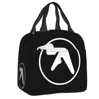 Aphex Twin Lunch Bag для Кемпинга Путешествия Портативный Пищевой Изолированный Охладитель Термальный Ланч-Бокс Женщины Дети Tote Container