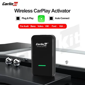 CarlinKit 3.0 для подключения проводного и беспроводного адаптера CarPlay, автоматического ключа, активатора автомобильного мультимедийного плеера для Audi Mazda Porsche Mercedes