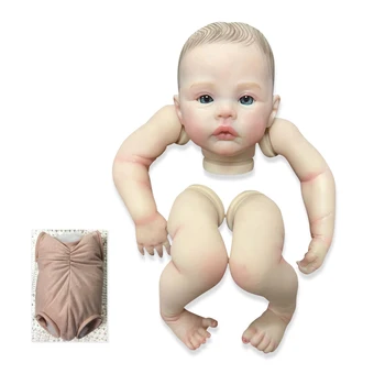 NPK 17-дюймовый набор кукол Reborn Meadow премиум-размера, популярный комплект из мягкого на ощупь реалистичного свежего цвета