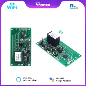 Sonoff SV 5-24 В Безопасное Напряжение Беспроводной WiFi Модуль Умного Домашнего Переключателя Поддерживает Вторичную Разработку С приложением Alexa eWeLink