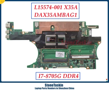 StoneTaskin L15574-001 Для HP Spectre x360 Convertible 15-Канальная Материнская Плата ноутбука MB i7-8705G 3,1 ГГц SR3RK DAX35AMBAG1 Протестирована