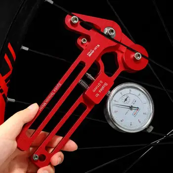 WEST BIKING Высокопрочный тестер натяжения спиц, твердый полый дизайн, цифровые весы, измеритель велосипедного индикатора, инструменты для сборки велосипедов