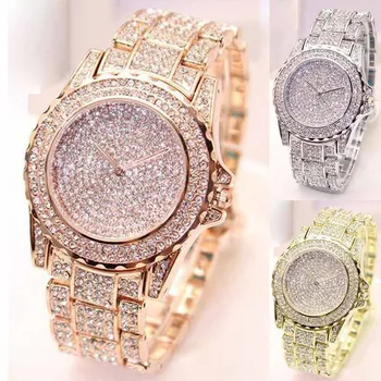 Women Fashion Luxury Diamonds Analog Quartz  Watches Diminutive Fashion Wrist Watches For Men часы мужские наручные Relógio