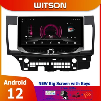 Автомобильное Радио WITSON GPS Аудио gps Для MITSUBISHI LANCER 2014-2015 Мультимедийный Плеер Кнопка Сенсорного Экрана Держатель Телефона 10,88 дюйма
