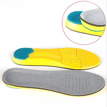 Вкладыши для обуви Мягкие Спортивные Стельки Memory Foam Дышащая Силиконовая Гелевая Подушка Ортопедические Стельки для ухода за ногами