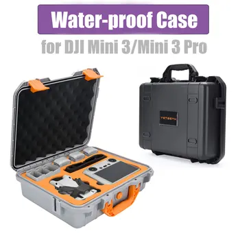 Водонепроницаемая жесткая коробка для DJI Mini 3/Mini 3 Pro, взрывозащищенный Жесткий футляр, Аксессуары, сумка для хранения, сумка для хранения