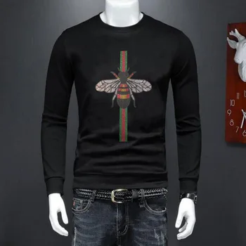 Горный хрусталь мужская зимняя модная брендовая толстовка в стиле хип-хоп men136