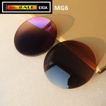 Градиентные линзы для солнцезащитных очков Glass Mineral 1.523 Индекс Серо-красных цветов HMC EXIA OPTICAL MG6
