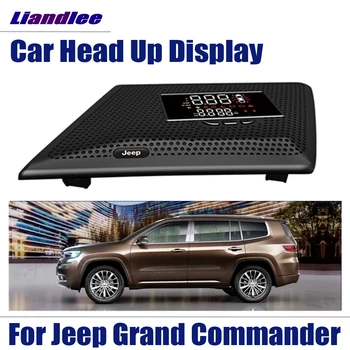 Для Jeep Grand Commander 2018-2022 Автоматический головной дисплей HUD Автомобильные Электронные аксессуары проектор лобового стекла Сигнализация