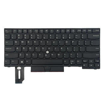 для LenovoThinkPad E480 E485 E490 L480 T480S Замена Американо-Английской Клавиатуры Ноутбука Без Указателя /Без Подсветки