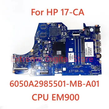 Для материнской платы ноутбука HP 17-CA 6050A2985501-MB-A01 с процессором EM900 протестирован на 100%, полностью работает
