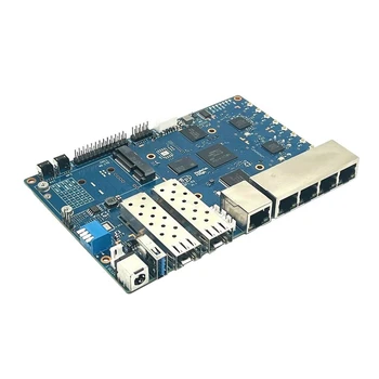 Для платы маршрутизатора Banana PI R3 MT7986 Core 2G DDR RAM 8G EMMC Flash Development Board Поддерживает SFP