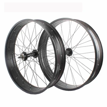 Легкосплавный Трубчатый 26-дюймовый Комплект Колес Для Снежного Велосипеда Fat Tire Rim 4.0 С Расширенным Силовым Диском для шин Special Wheel Set Компоненты велосипеда MZYYH