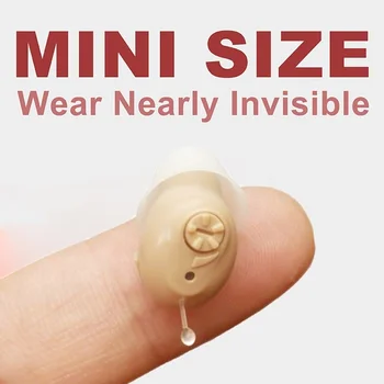 Мини-слуховой аппарат CIC, полностью невидимый слуховой аппарат, выгодная покупка по прямой ссылке
