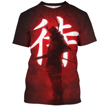Мужская футболка с принтом Angry Warrior в стиле ретро, короткая рубашка с круглым вырезом, Классическая персонализированная футболка с короткими рукавами, новинка 2023 года