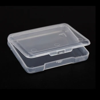 Новый 5ШТ Пластиковый Прозрачный Маленький Прозрачный Магазин С крышкой Коробка для хранения Контейнер для коллекции Футляр коробка для отделки ювелирных изделий Аксессуары