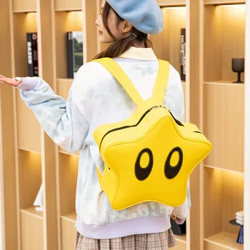 Рюкзак Big Eyes Star Korean Spicy Girl Y2K, милая модная сумка, Студенческий школьный рюкзак, Женский Кавайный Водонепроницаемый Детский рюкзак для путешествий