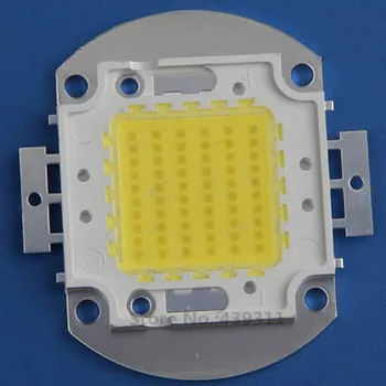 Светодиодный COB чип 10 Вт/20 Вт/30 Вт/50 Вт/100 Вт Светодиодный светильник высокой мощности Warm3000K/White6000K Bridgelux 45mil Чип бесплатная доставка 1шт