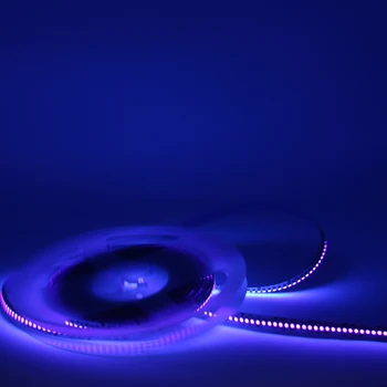 УФ-светодиодная лента 395-405nm Ультрафиолетовый Луч 3528 60/120/240led/m Гибкая Светодиодная Лента Фиолетовая Лента Лампа для DJ Флуоресценции