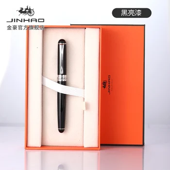 Шариковая ручка JINHAO X750, разноцветные ручки, роллер с серебряным зажимом, роскошные металлические ручки, школьные и офисные письменные принадлежности, канцелярские принадлежности